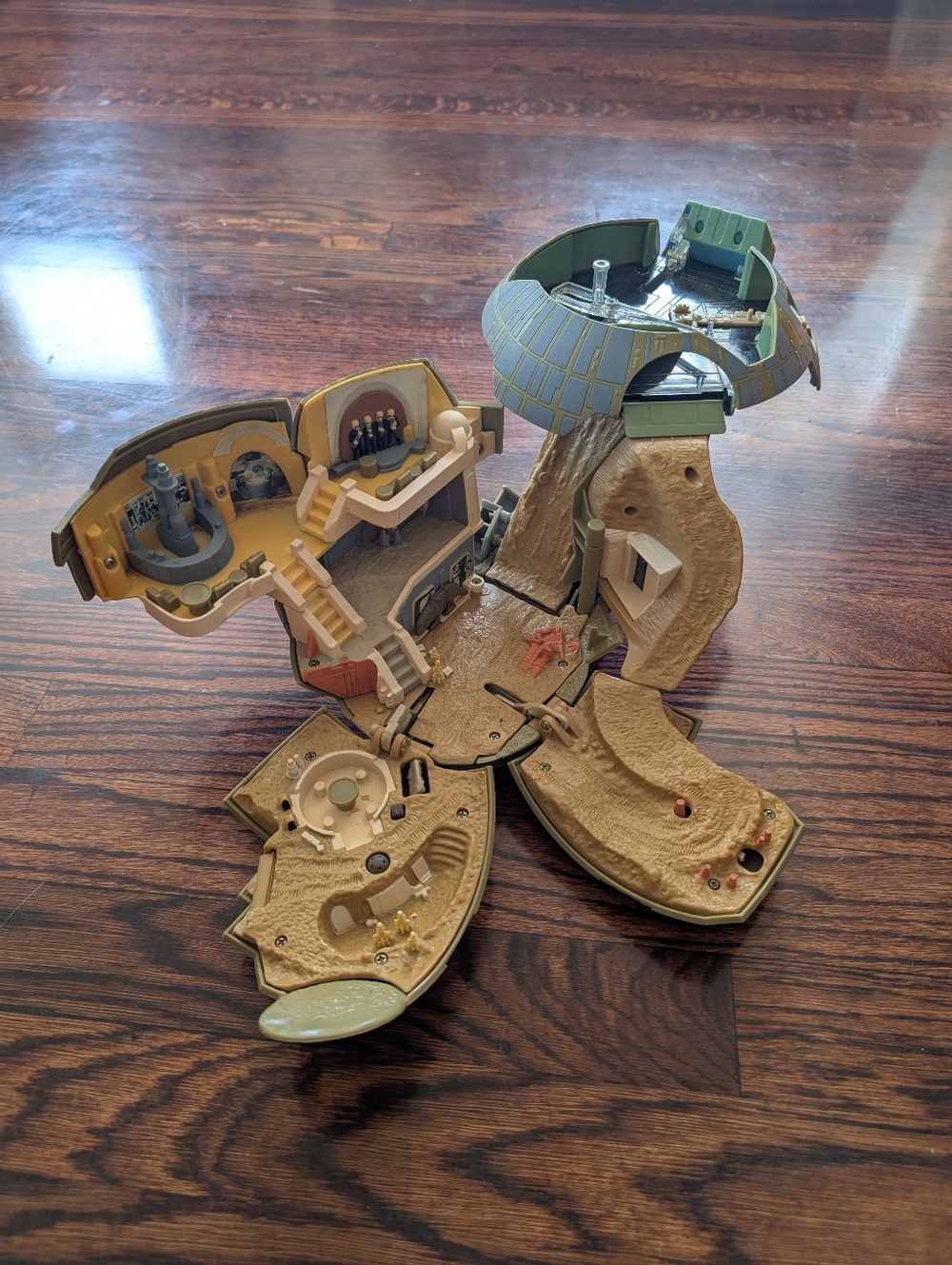 Vintage 1997 Galoob Micro Machines DOUBLE TAKES DEATH STAR Playset – Star Wars